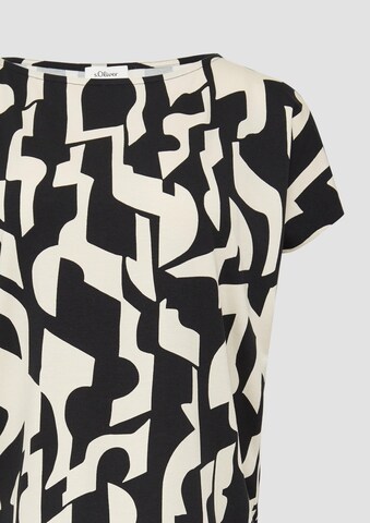 T-shirt s.Oliver en noir
