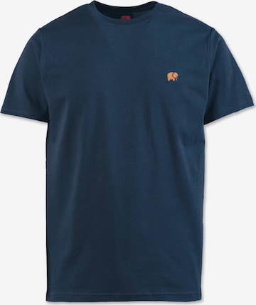 zils Trendsplant Standarta piegriezums T-Krekls ' ESSENTIAL ': no priekšpuses