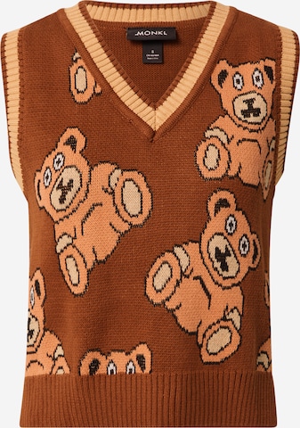 Monki Sweater 'Sally' in Brown: front