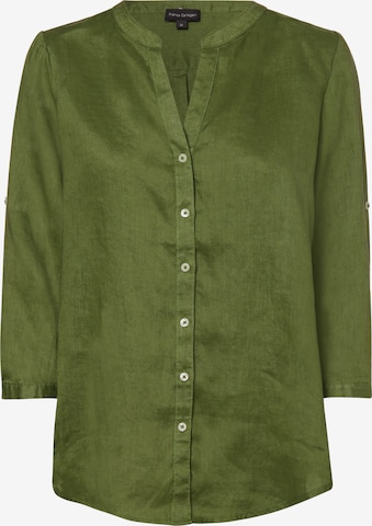 Franco Callegari Bluse in Grün: Vorderseite