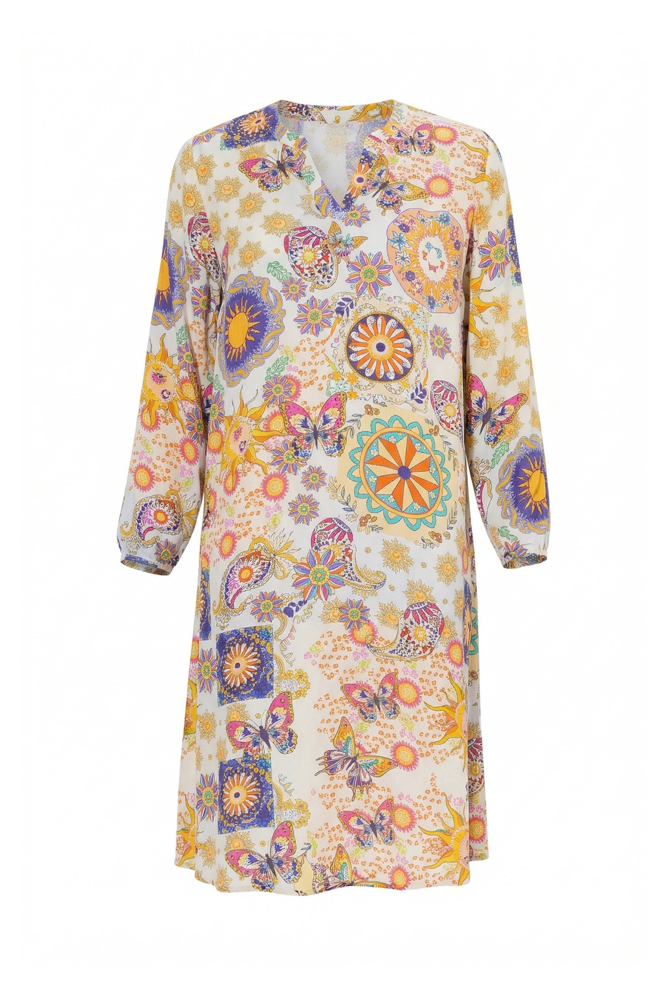 Angel of Style Kleid in Mischfarben: Vorderseite