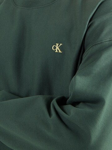 Calvin Klein Jeans Mikina - Zelená