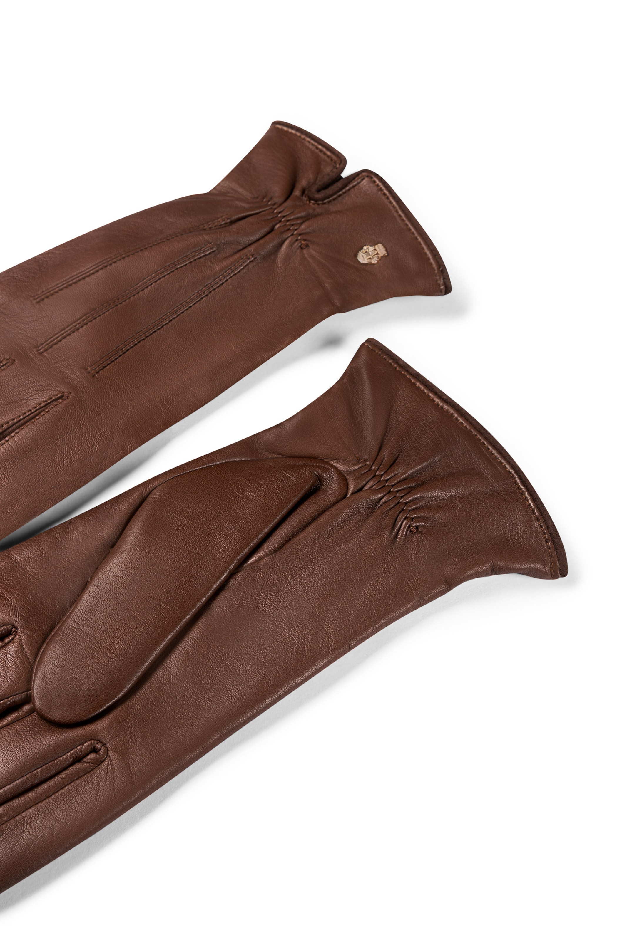 Mezzoguanti 'ANTWERPEN' di Roeckl in marrone