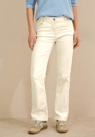 CECIL Slim fit Jeans in Beige: front