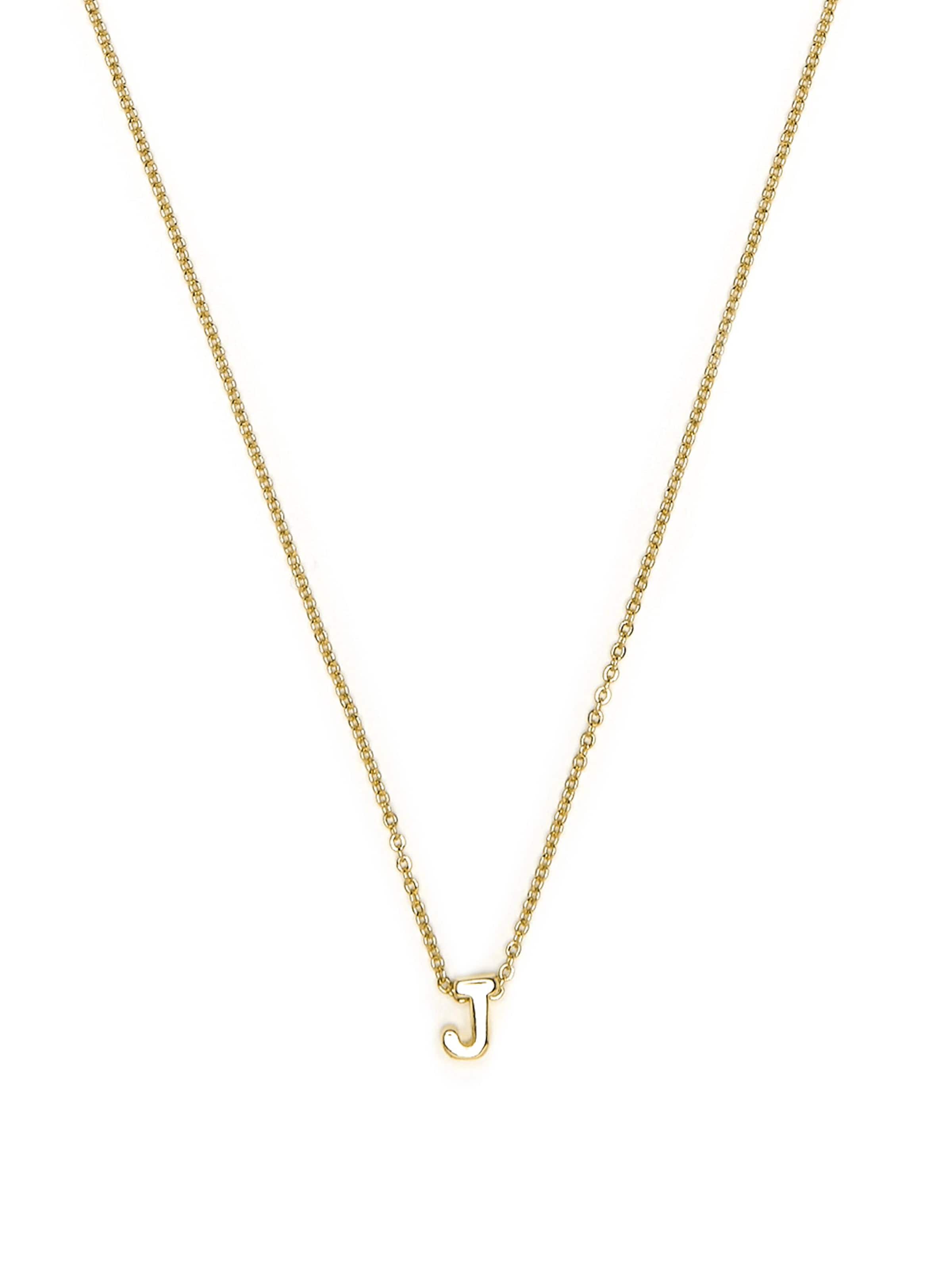 Luxenter Kæde 'J' i guld