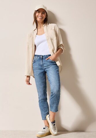 CECIL Slimfit Jeans in Blau