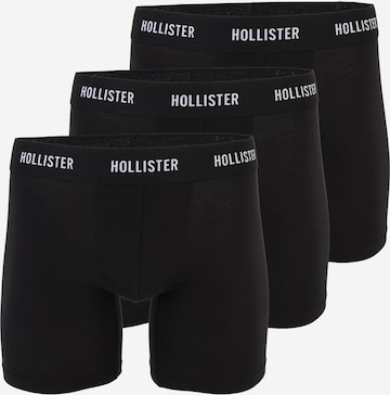 juoda HOLLISTER Boxer trumpikės: priekis
