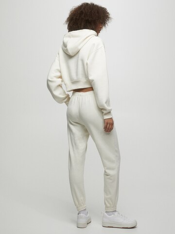 Pull&Bear Tapered Broek in Beige