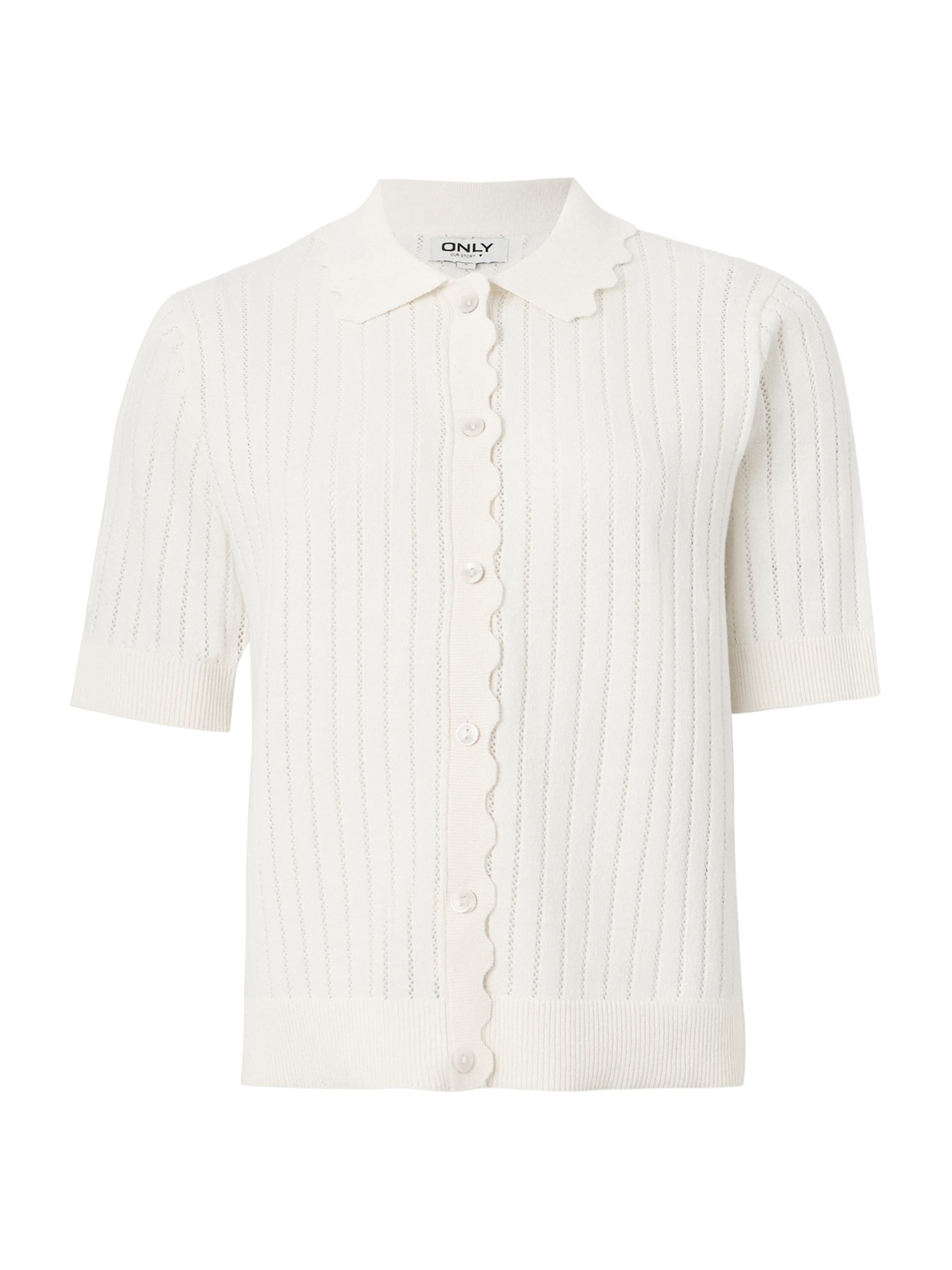 Cardigan 'ONLELMA' ONLY en beige : devant