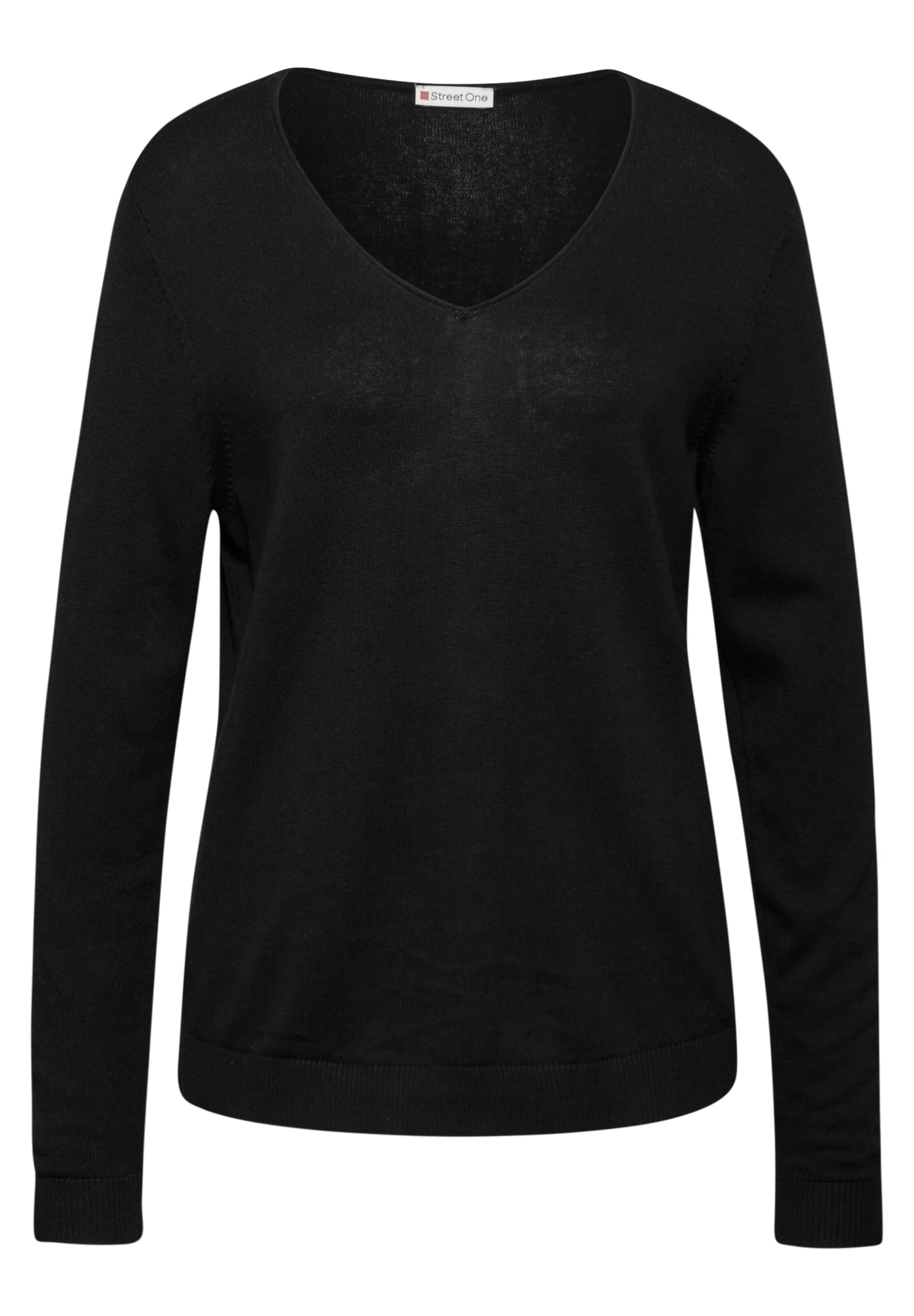 STREET ONE Sweater in Black: front