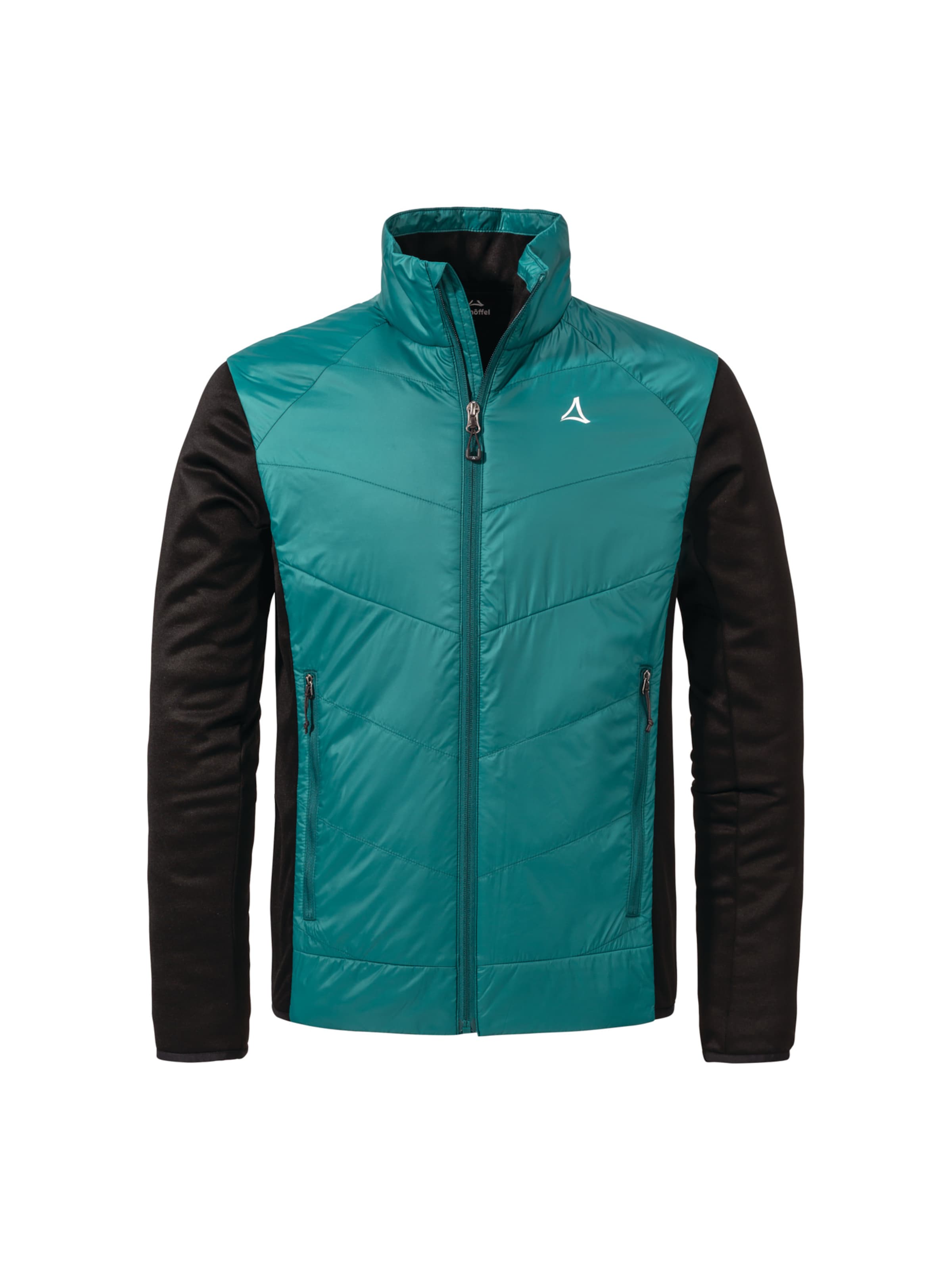 Schöffel Athletic fleece jacket 'Hybrid Jk Style Cascata MNS ' in Green: front
