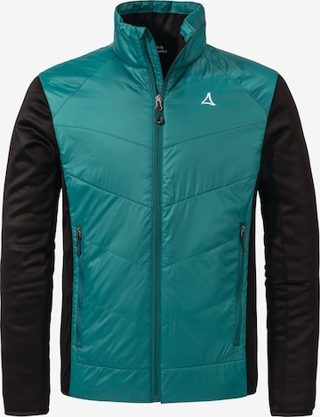 Veste en polaire fonctionnelle 'Hybrid Jk Style Cascata MNS ' Schöffel en vert : devant