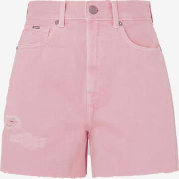 Pepe Jeans Loose fit Pants in Pink: front