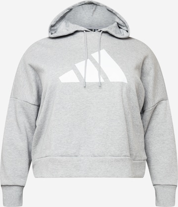 Sweat de sport 'Future' ADIDAS PERFORMANCE en gris : devant