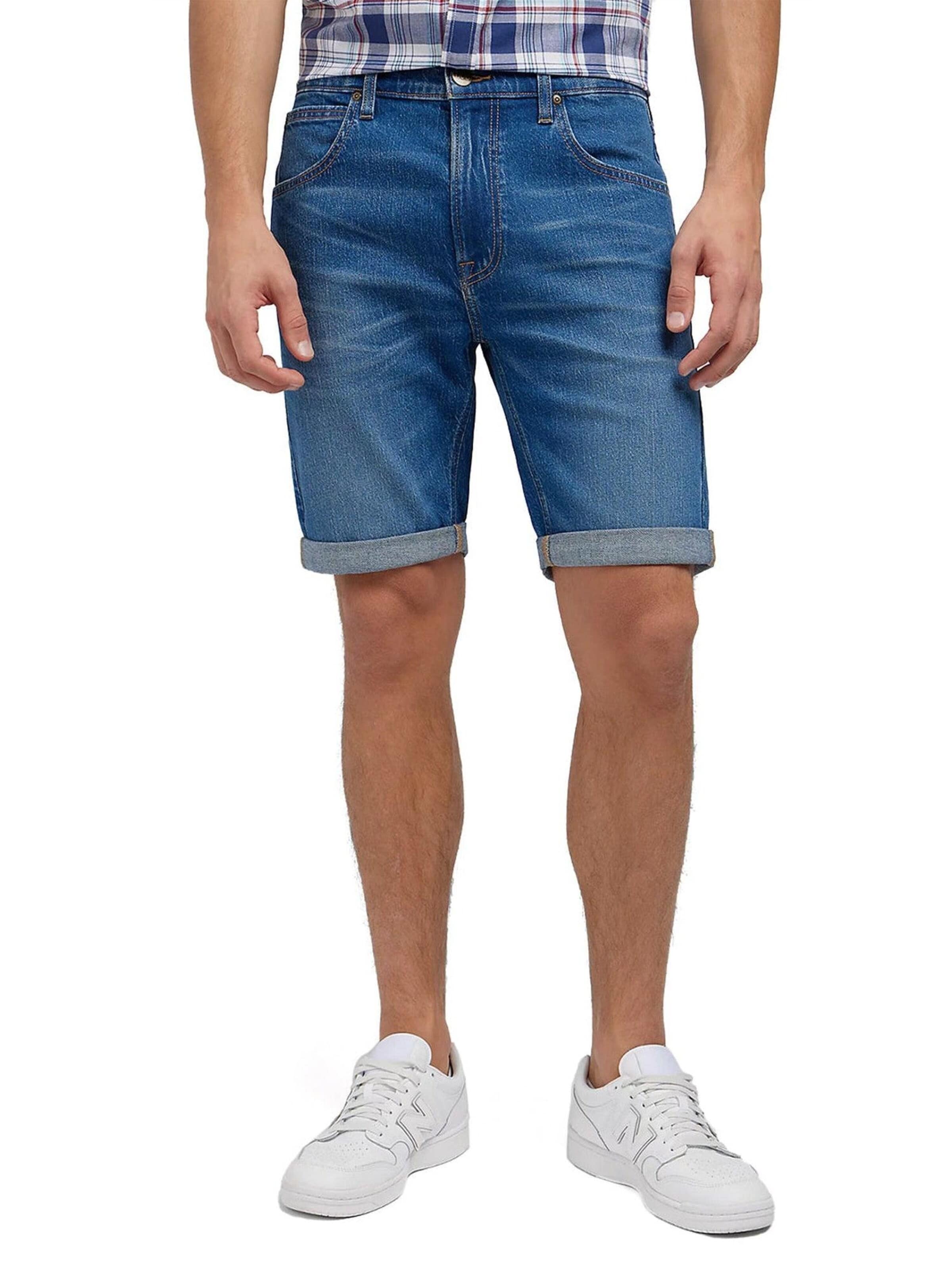 Lee Regular Jeans '5 POCKET SHORTS' in Blue: front