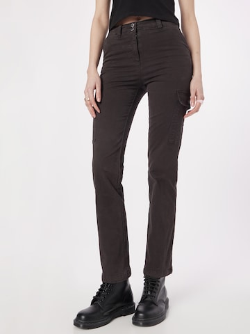 regular Pantaloni cargo 'Brenda' di WEEKDAY in grigio: frontale