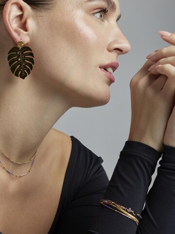 Luxenter Earrings 'Mizay' in Gold
