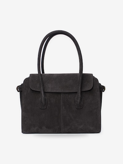 Borsa a mano 'Loretto' in 33 cm x 23 cm x 11 cm Latalia di colore marrone scuro, Visualizzazione prodotti