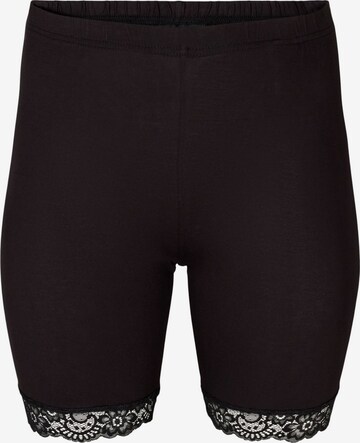 Skinny Leggings Zizzi en noir : devant