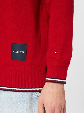 Pull-over TOMMY HILFIGER en rouge