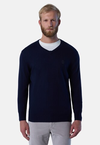 North Sails Sweater in Blue: front