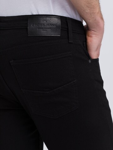 Cross Jeans Slimfit Jeans 'Damien' in Schwarz