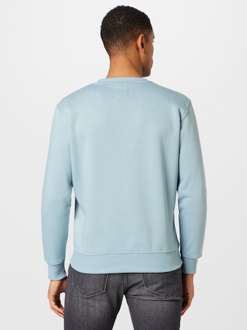 ALPHA INDUSTRIES Sweatshirt in Blau