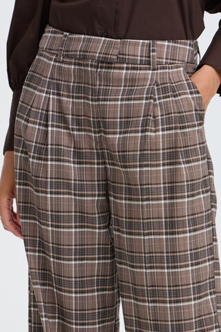 Wide leg Pantaloni 'BYESTOLO 2' di b.young in marrone