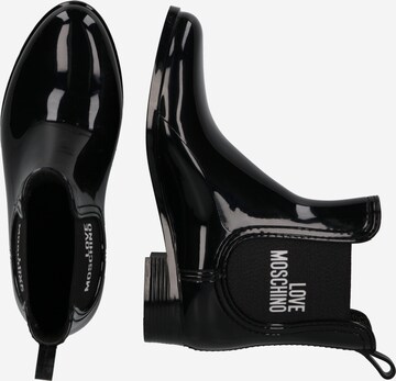 Love Moschino Gummistiefel in Schwarz