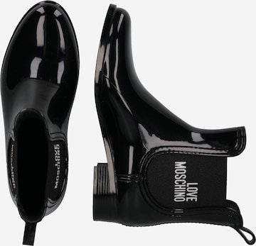 Love Moschino Gumijasti škornji | črna barva
