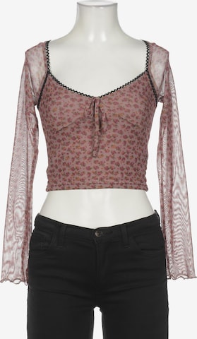 Urban Outfitters Langarmshirt XS in Pink: predná strana