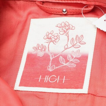 High Use Lederjacke / Ledermantel M in Rot