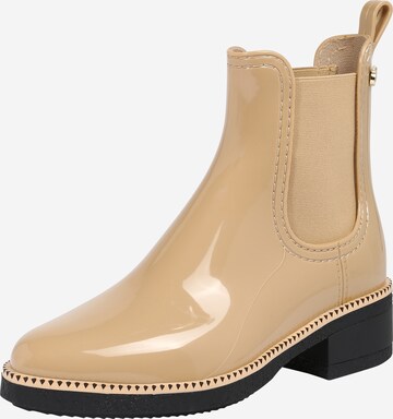 LEMON JELLY Rubber Boots 'Ava' in Beige: front