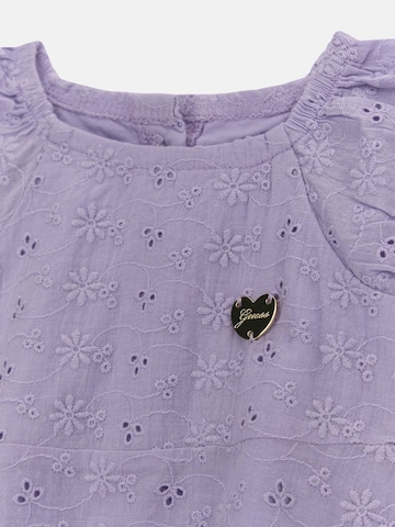 GUESS Set 'Broderie Anglaise' in Purple