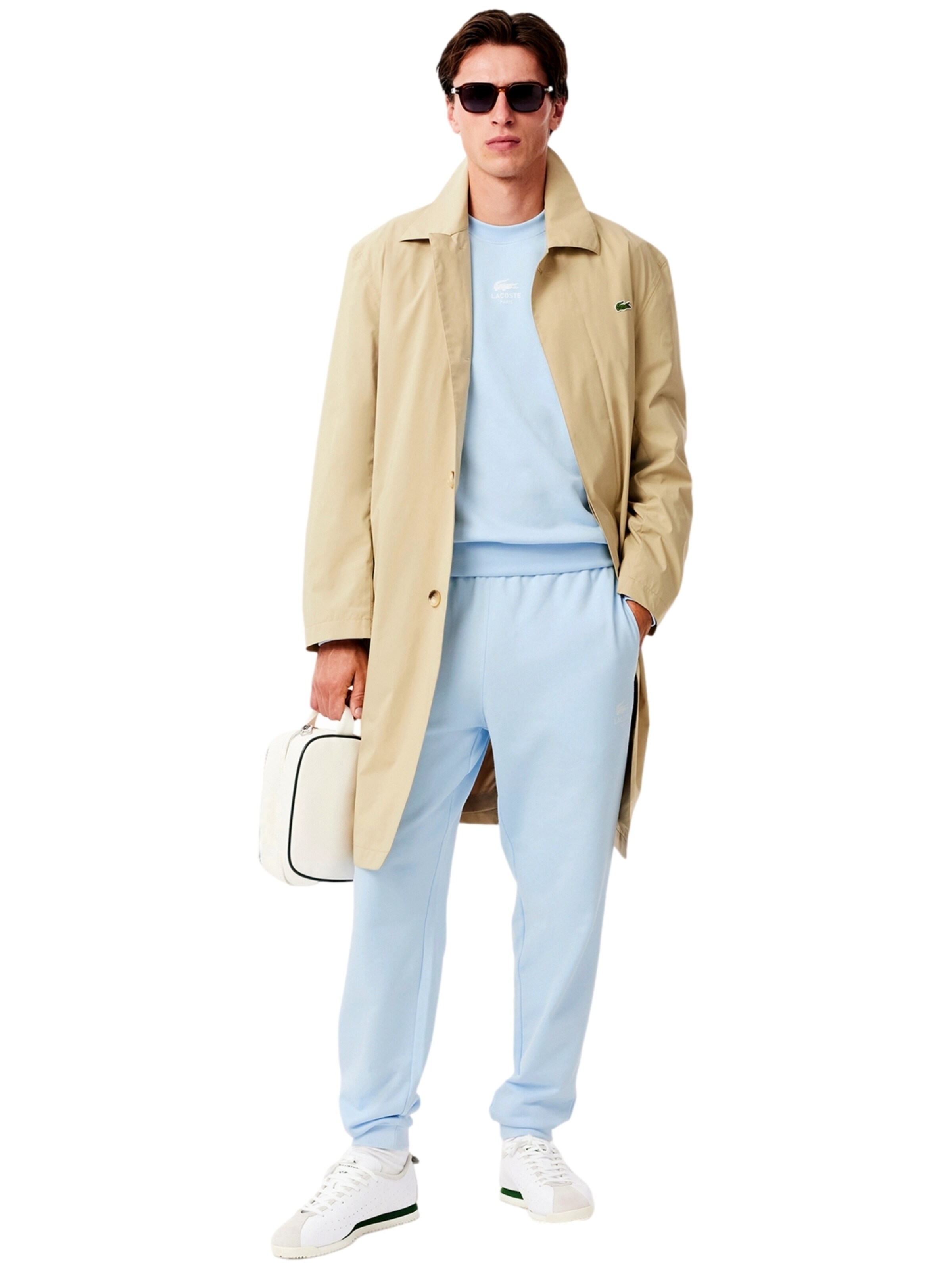 Sweat-shirt LACOSTE en bleu