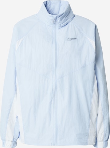 Nike Sportswear Prechodná bunda - Modrá: predná strana