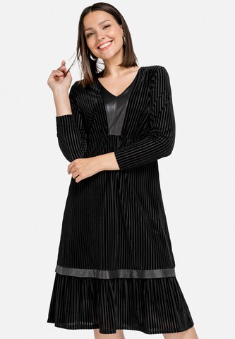 HELMIDGE Dress in Black: front