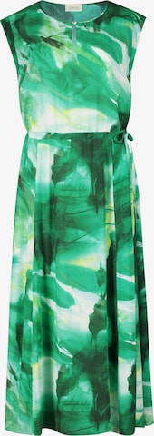 Cartoon Summer Dress in Green: front