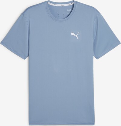 PUMA T-Shirt fonctionnel 'Cloudspun' en bleu / blanc, Vue avec produit