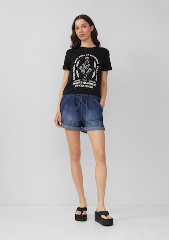 T-shirt QS en noir