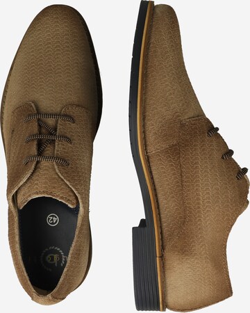 bugatti - Zapatos con cordón 'Labato' en beige