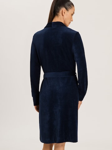 Hanro Dressing Gown ' Favourites ' in Blue