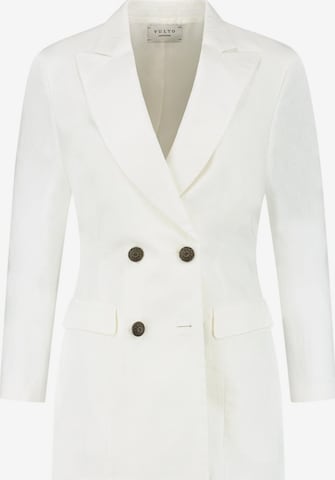 Blazer 'White Linen Jacket' Vulto en blanc : devant