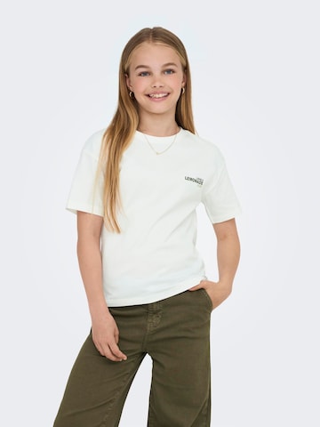 ONLY GIRLS T-Shirt 'KOGHelen' in Weiß