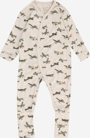 Hust & Claire - Pijama 'Mulle' en beige: frente