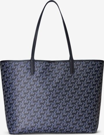 Shopper 'Collins' di Lauren Ralph Lauren in blu: frontale