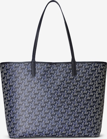 Shopper 'Collins' di Lauren Ralph Lauren in blu: frontale