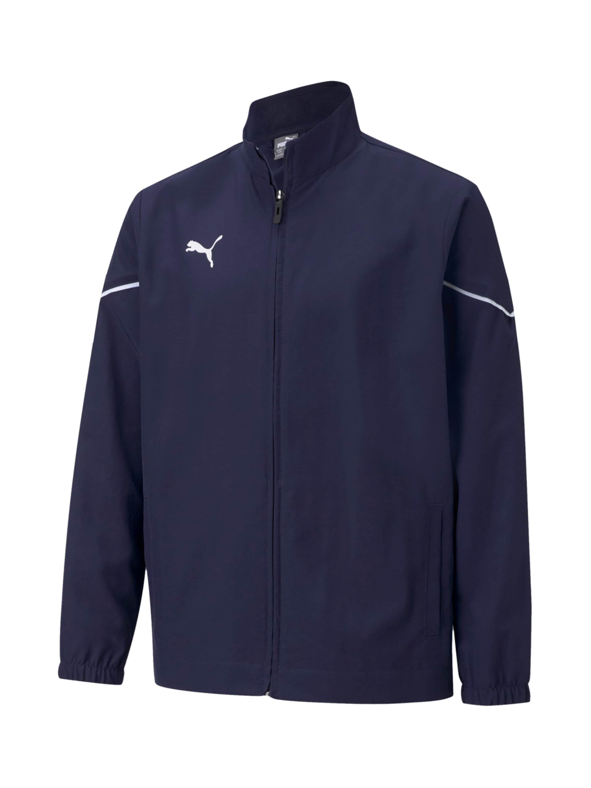 PUMA Sportjacke in Blau: Vorderseite
