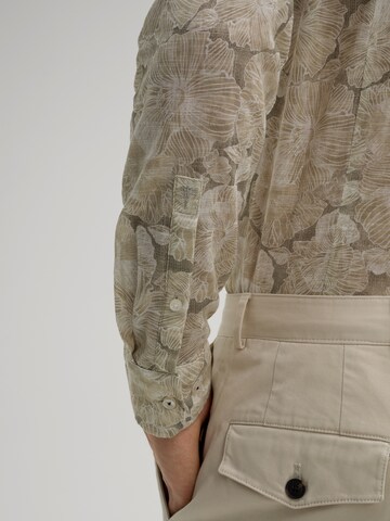 JOOP! Slim fit Overhemd 'Pai' in Beige