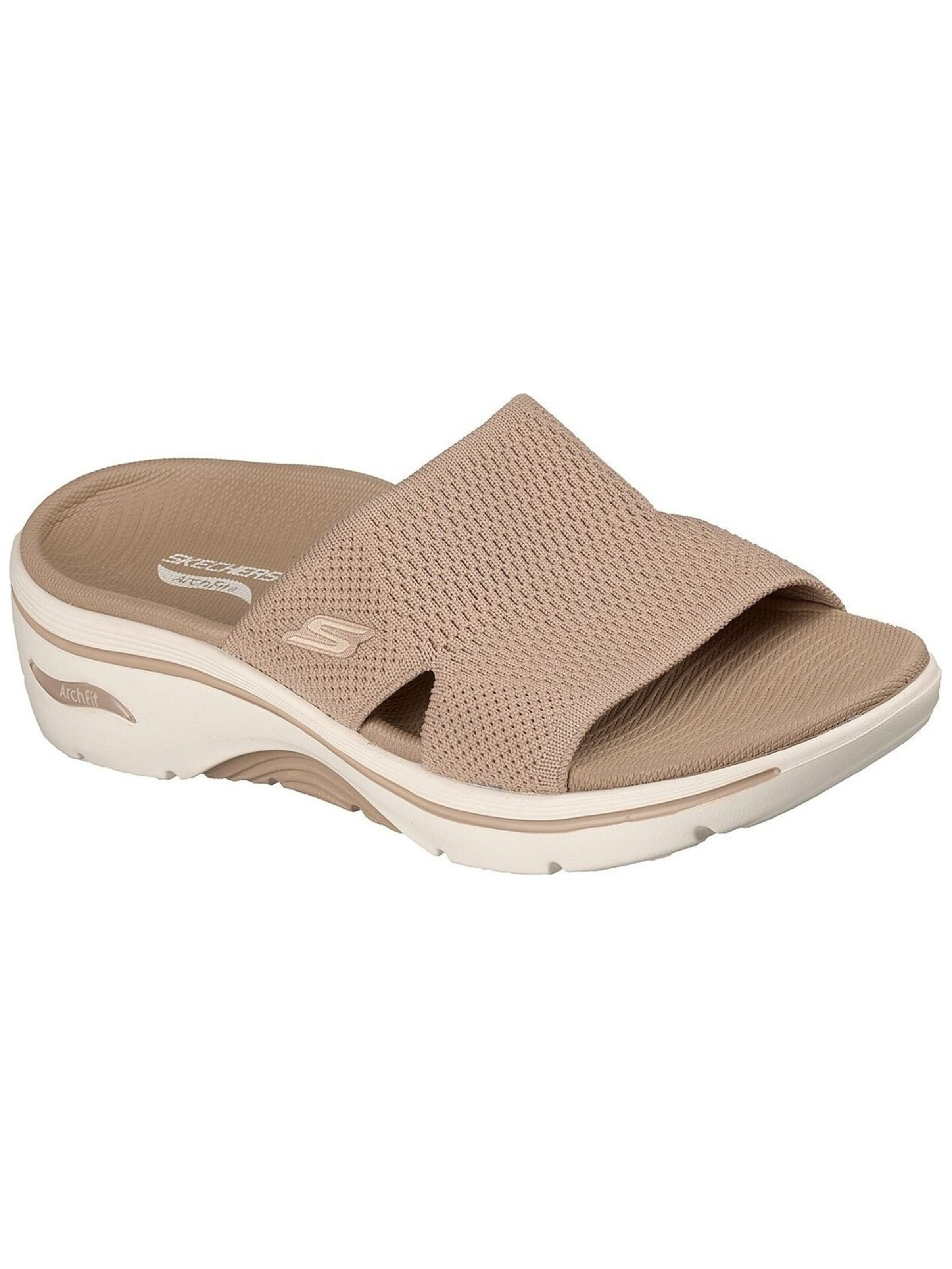 SKECHERS Huisschoenen 'Skechers Go Walk Arch Fit 2.0 -' in Bruin: voorkant